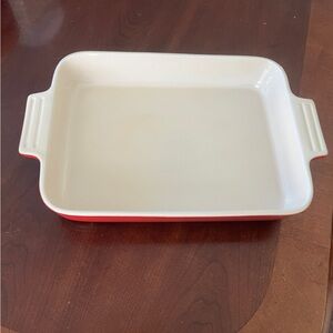 Les Creuset Stoneware Baking Dish 10” x 15”